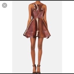 ✨HP✨Topshop two tone metallic pink dress